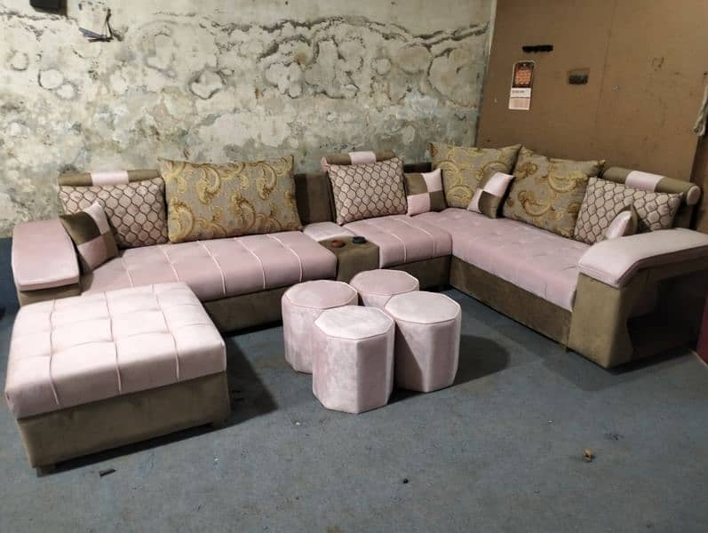 new tv lonch u shape sofa set living room sofa set 18