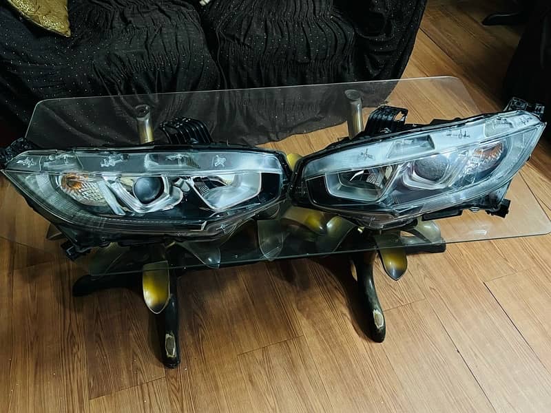 Honda civic X front lights 0