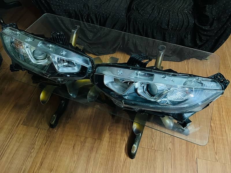 Honda civic X front lights 7