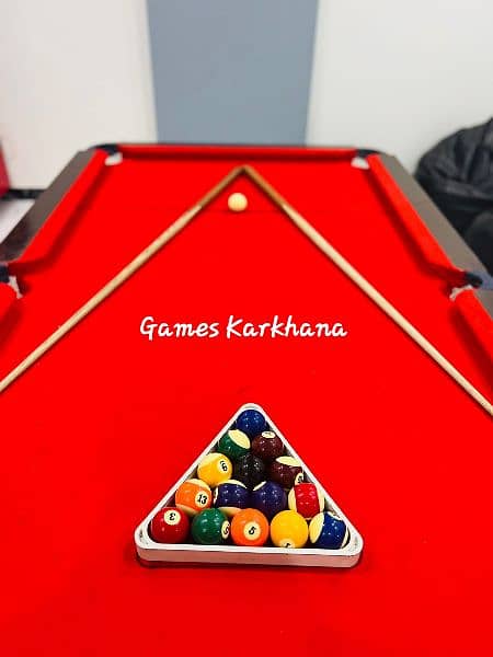 New pool table Billiard snooker eight balls cue ball 8 balls club game 1