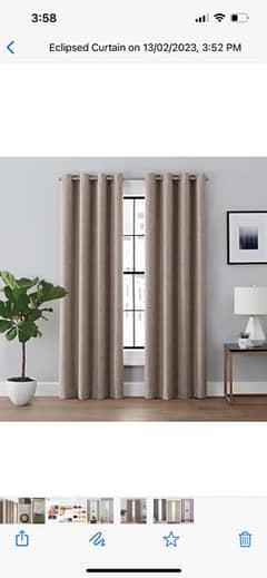 Imported Blackout Curtains For bedroom Drawing room Pack of 2