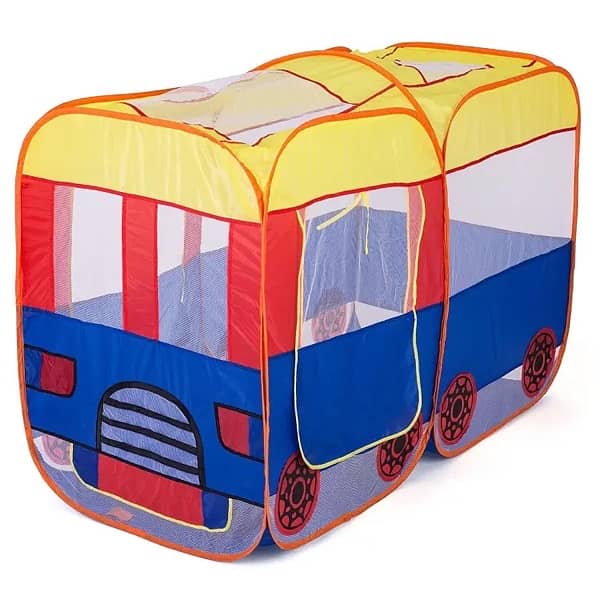 New School Bus Tent for Kids 0