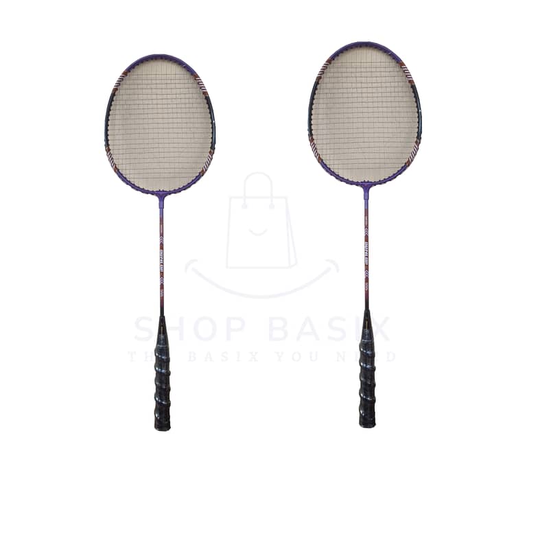 Aatish Premium Stainless Steel 2 Badminton Rackets Fine Quality 0