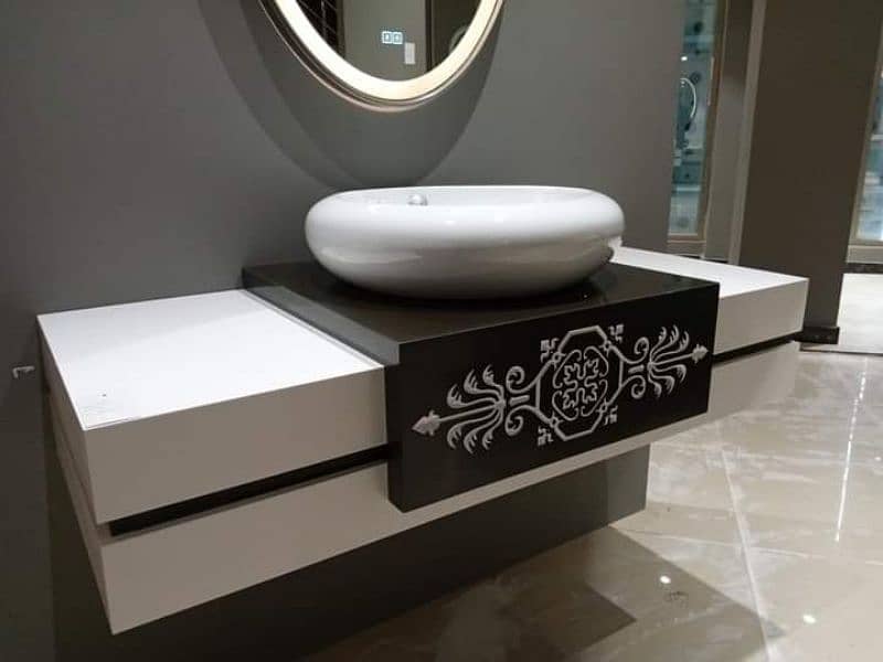 marble and granite vanity washbasin for washroom 5