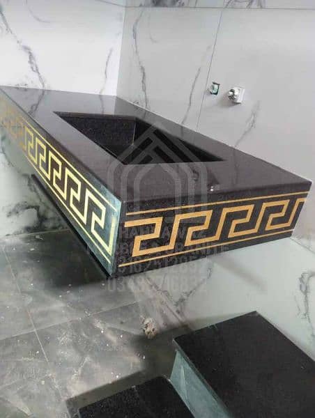 marble and granite vanity washbasin for washroom 16