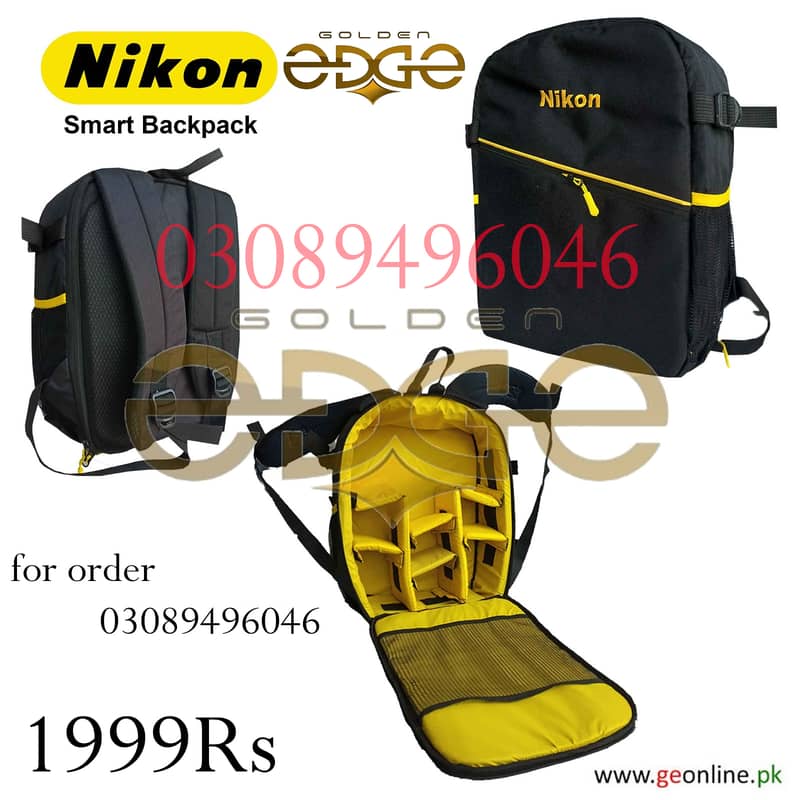 cash on delivery  nikon or canon bags  (03089496046) 0