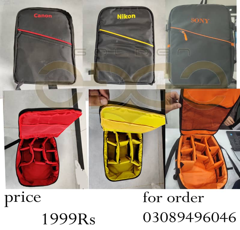 cash on delivery  nikon or canon bags  (03089496046) 2