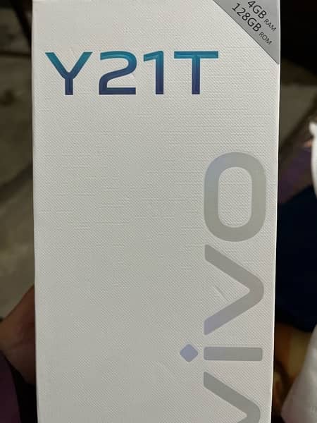 vivo y21T brand new not used 0