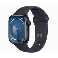 Apple Watch Series 9 41mm Midnight Aluminum Case with Midnight Sport