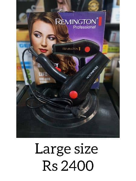 Hair dryers - Hair straighteners are available 2