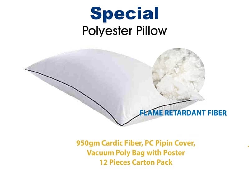 Pack of 1 Luxury Pillow  High Qulaity Pillow |Comfortable Sleep Pillow 2