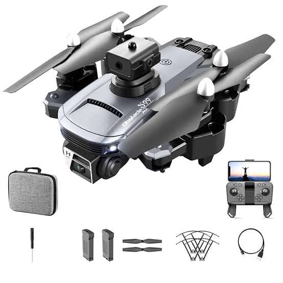 S99 Drone  - Dual 4K HD WIFI Four-Sided Obstacle Avoidance 03020062817 1
