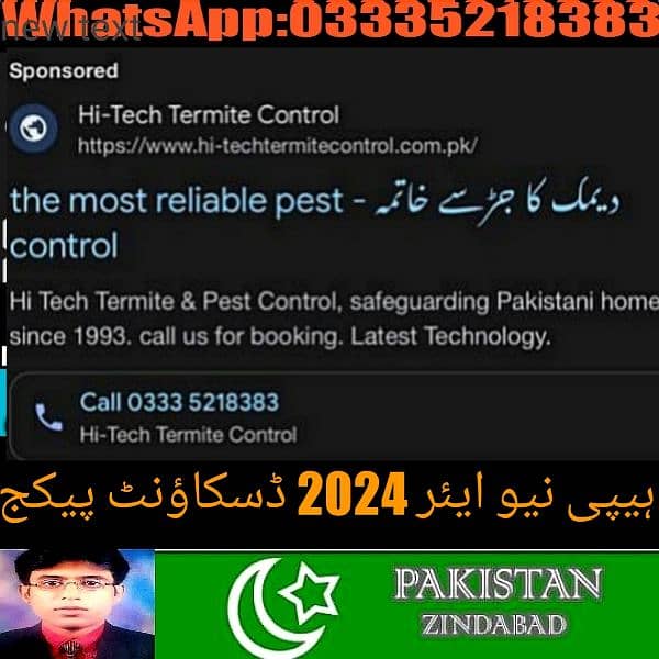 Termite Control/Pest Control/Deemak Control/Fumigation/Daungi Control 16