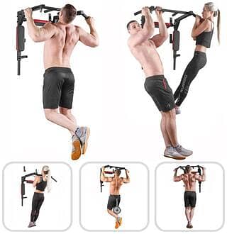 Dolphy Pull Up Bar, Dips Bar, Push Up Bar Wall Removable 03020062817 0