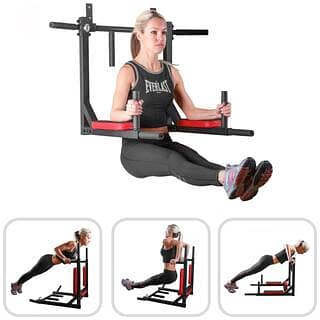 Dolphy Pull Up Bar, Dips Bar, Push Up Bar Wall Removable 03020062817 2