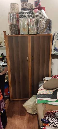 Double Door Cupboard with Hanging space