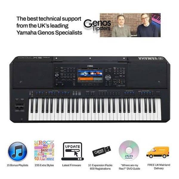 Yamaha PSR-SX700 Arranger Workstation 4