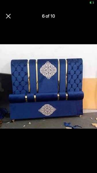 Double bed / Bed set / Furniture / King size bed / Wooden bed 6