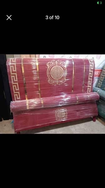 Double bed / Bed set / Furniture / King size bed / Wooden bed 7
