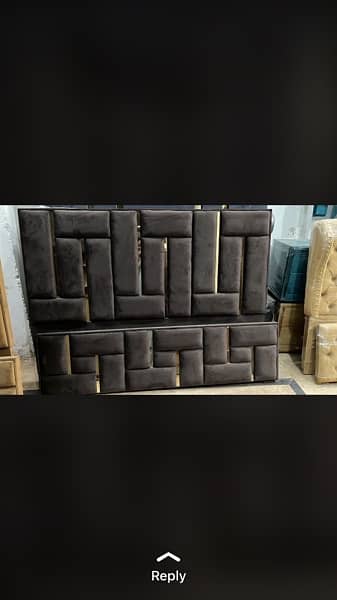Double bed / Bed set / Furniture / King size bed / Wooden bed 16