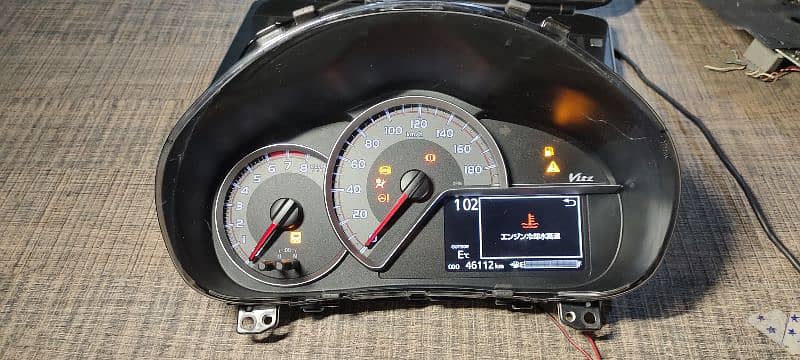 Toyota vitz TFT speedometer 2011/15 0
