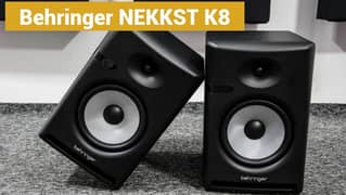 Behringer Nekkst K8  8" Active Studio Monitors