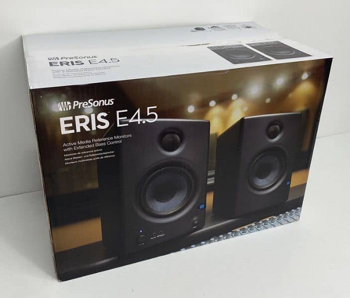 Presonus Eris E4.5 Active Studio Monitors Pair 0