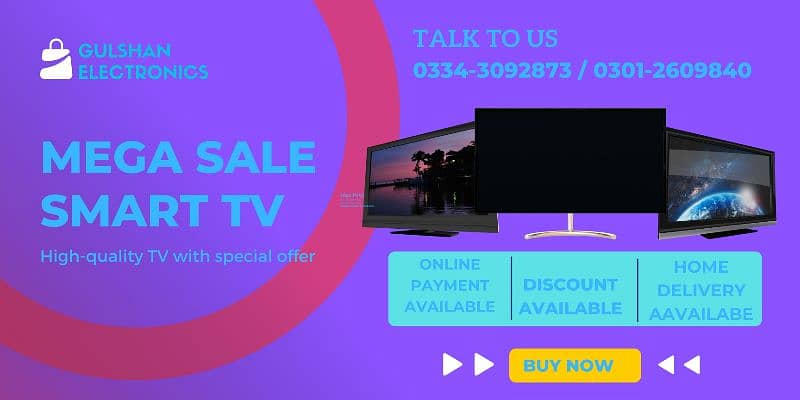 24 to 100 inch SMART LED TV AVAILABLE SMART TV ALL BRANDS 4