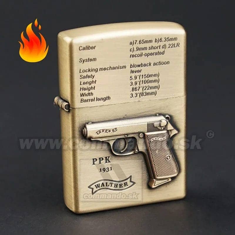 Lighter Zippo Windproof Brushed Brass Lighter All Variety Available 4