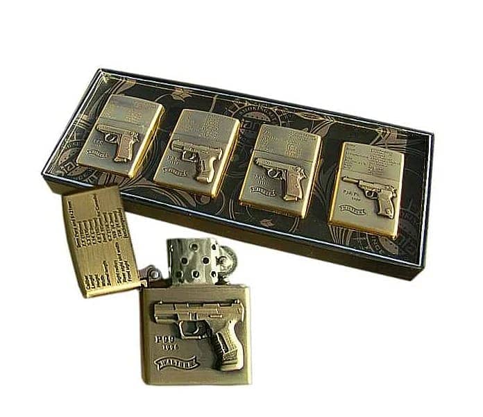 Lighter Zippoo Windproof Brushed Brass Lighter All Variety Available 11
