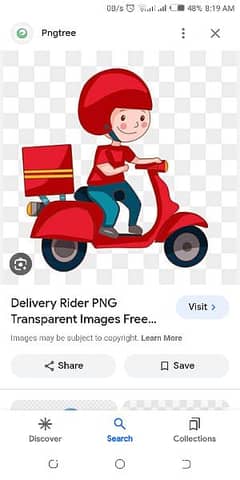 Delivery n Pick n Drop Rider