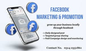 Facebook Marketing and Promotion for Local and International Business