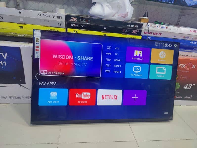 2day SALE LED TV 65" INCH SAMSUNG ANDROID UHD ULTRA SLIM 2024 MODEL 5