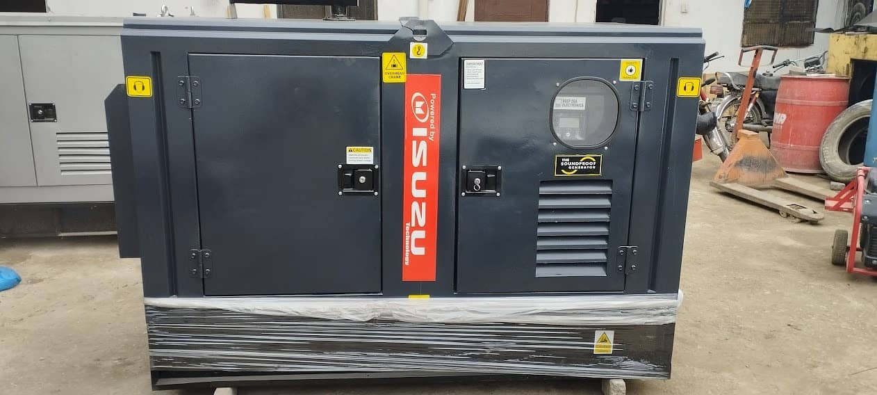 Generator 30KVA, 50KVA, 100KVA Isuzu Japan Brand New Diesel Generator 5