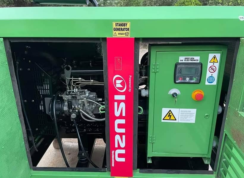 Generator 30KVA, 50KVA, 100KVA Isuzu Japan Brand New Diesel Generator 10