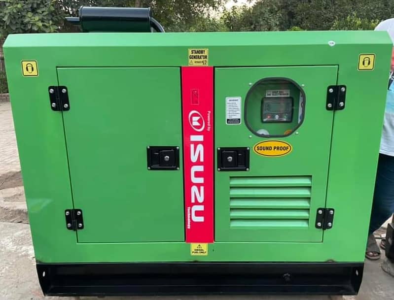 Generator 30KVA, 50KVA, 100KVA Isuzu Japan Brand New Diesel Generator 14