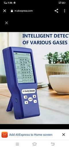 USB Rechargeable Air Quality Monitor CO2 Meter Thermometer & Hygromete