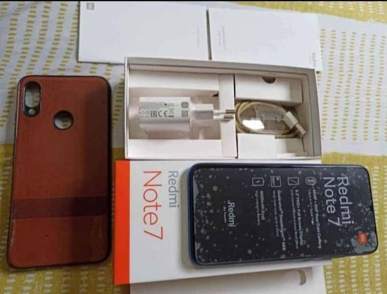 Redmi note 7 complete box for sale(Exchange possible) 3