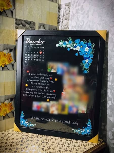 Photo Frame In different Size With Customize Caption   BEST FOR GIFT 11
