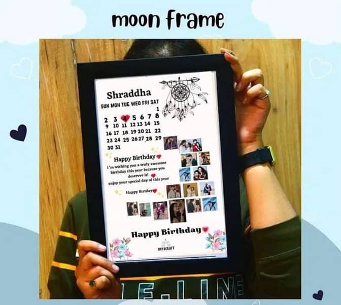 Photo Frame In different Size With Customize Caption   BEST FOR GIFT 19