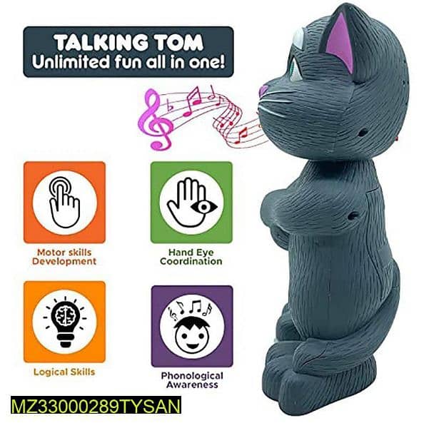 Talking Tom Repeater Toy For Kid's . . .  . Cash on Delivery 2