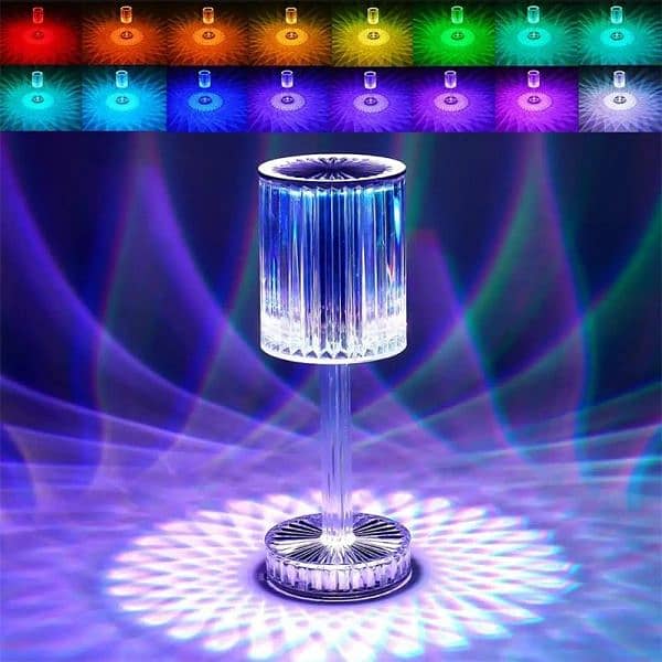 Crystal Table Lamp Light diamond 3