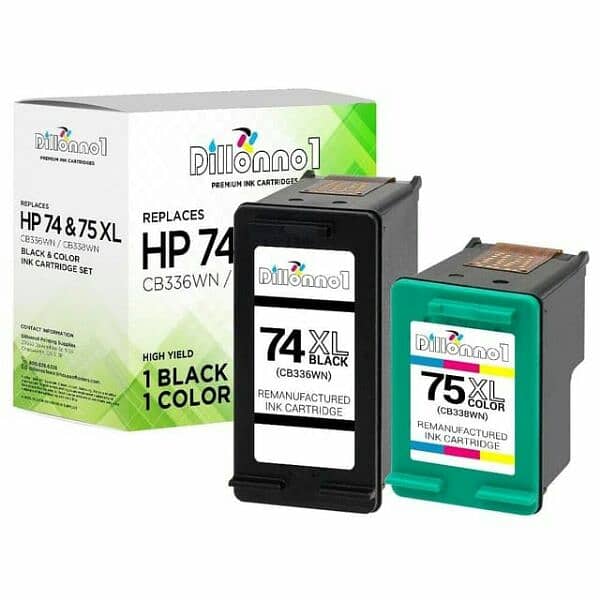 Hp Canon Inkjet Printer Cartridge. 17