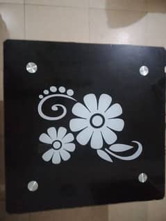 Glass table /Centre table beautiful flower design 0