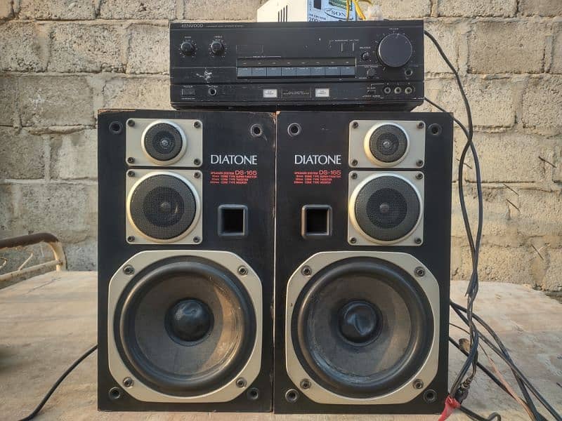 amlifire Kenwood  speakers diatone 3