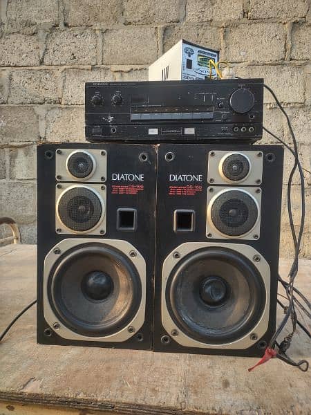 amlifire Kenwood  speakers diatone 4