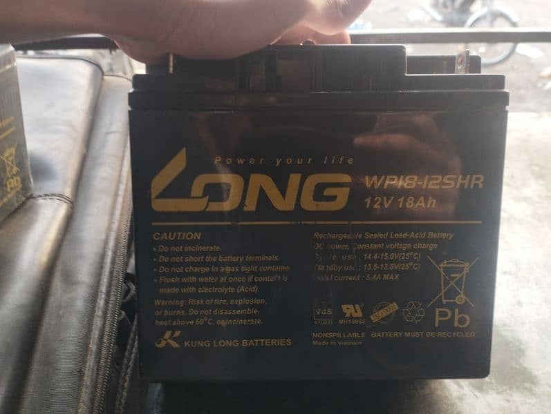 branded 12.9 and 12.12 and 12.18amp  100amp dry batteries is on sale 6