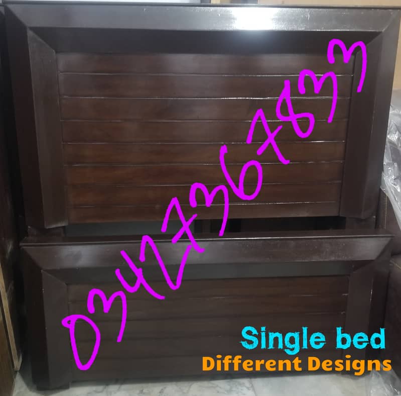 Single bed double set keekar wood furniture sofa chair hostel table 2