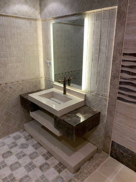 washroom vanity in quartz, granite and marble in reasonable prices 11