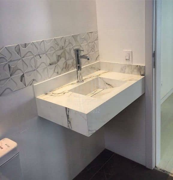 washroom vanity in quartz, granite and marble in reasonable prices 13